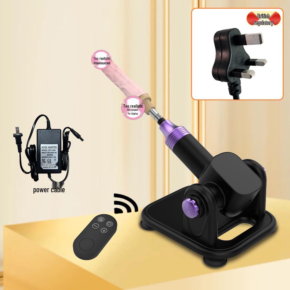 Vibratore a Proiettile Telescopico ad Alta Velocità: Dildo Automatico Vibrante Realistico da Donna