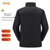 Jeep Men's Windproof Water-Repellent Soft Shell Jacket