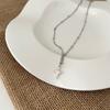 Chain Necklace Y2k Star Neck Jewelry Alloy Material Gift for Fashion Lover