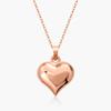 Mcel 14K Melting Chubby Heart Necklace