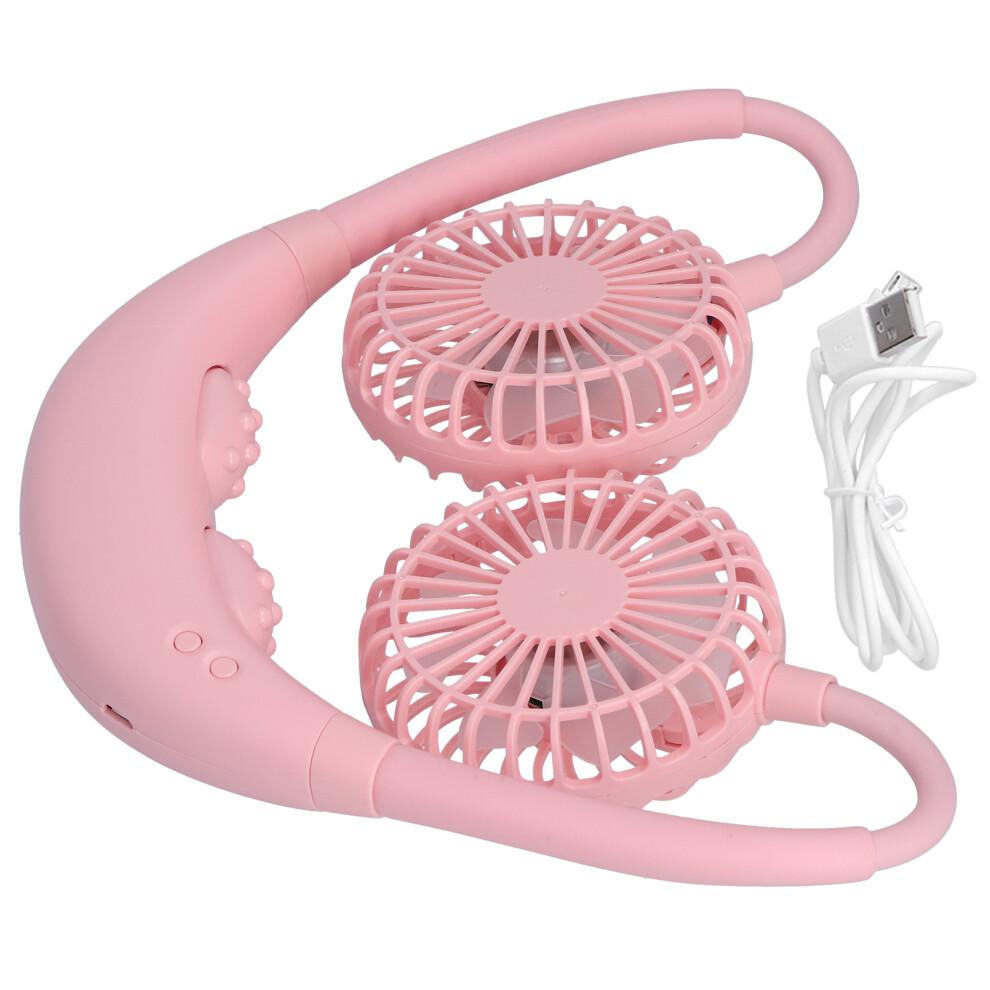 Lightweight Neck Fan With Bladeless Design, USB Rechargeable Battery Portable Fan For Office Home Sports Activities