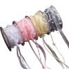Pearl Satin Floral Ribbon for Creative Bouquet Wrapping