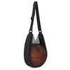 Bolsa de hombro de malla ajustable, mochila portátil para guardar balones de fútbol, baloncesto, voleibol, al aire libre, bolsas multifuncionales para guardar balones.