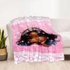 Golden Princess Shine Blankets are suitable for living rooms,making them an ideal choice for outdoor travel and gifts.