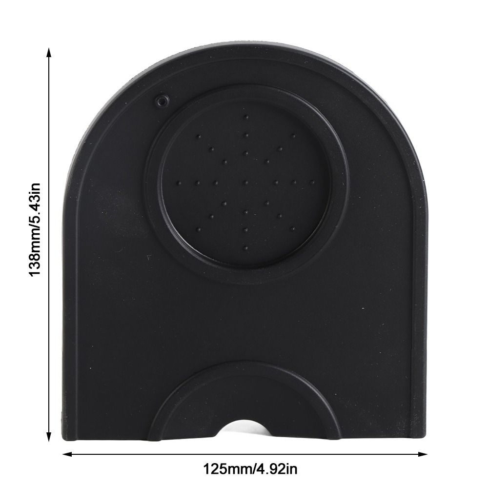 Corner Edge Espresso Tamping Mat Thicken Design Tamp Support Pad Barista Tool Mat Countertop Use