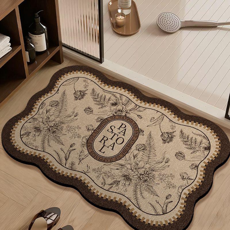 Bathroom absorbent diatom mud toilet doormat toilet toilet floor mat toilet carpet