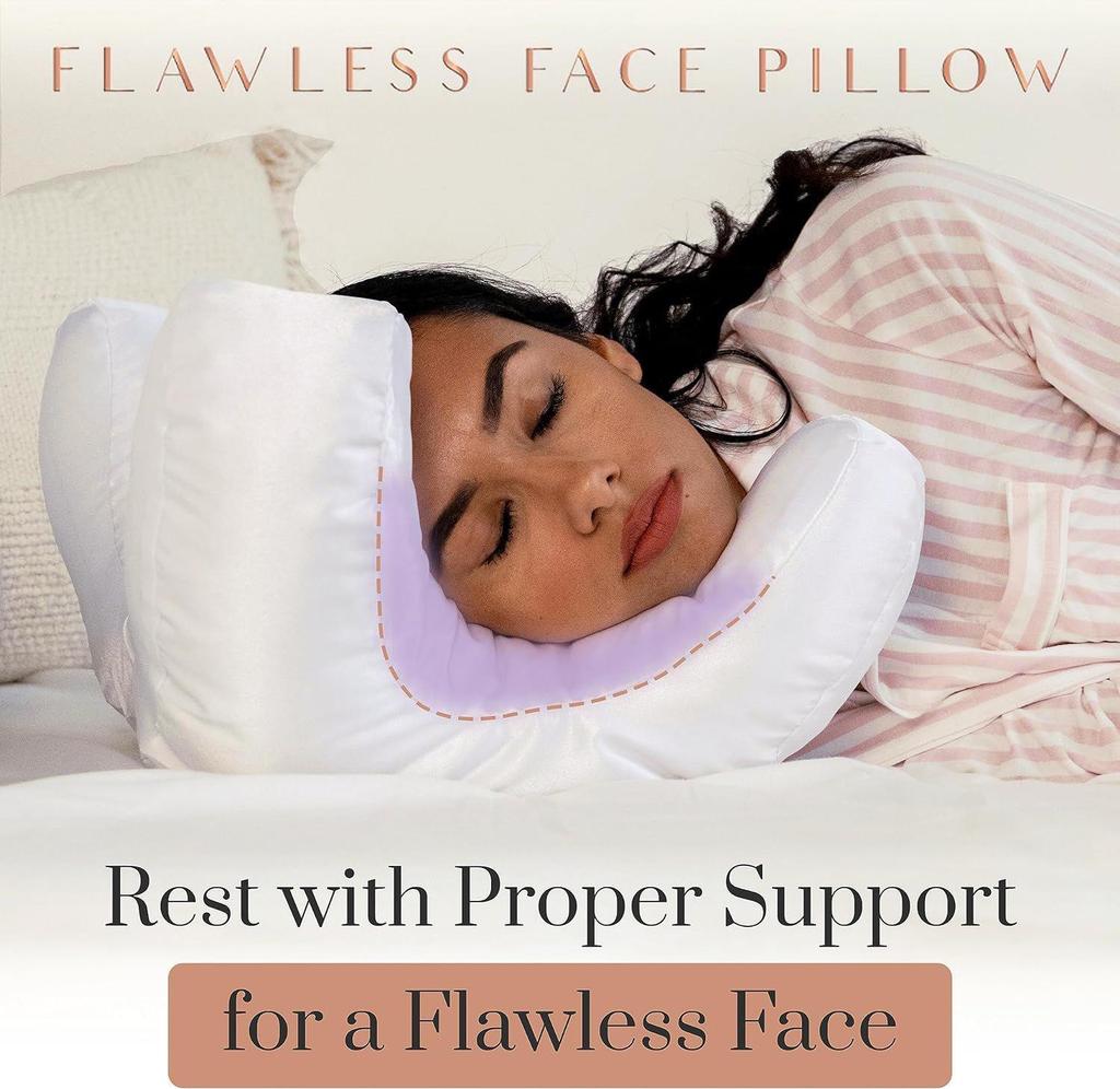 In-Stock Beauty Pillow: Anti-Wrinkle & Anti-Neck Wrinkle Sleep Solution