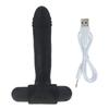 Fingerhülle Dildo Vibrator G-Punkt Massage Klitoris Stimulieren Flirten Sexspielzeug für Frauen Weiblicher Masturbator Erwachsene Sexprodukte