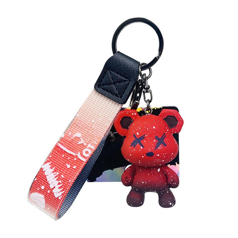 Resin Artistic Chameleon Bear Keychain Colorchanging Fun For Kids And Adults Alike