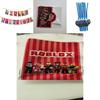 Colorful Roblox Birthday Decoration Set Featuring Banners Balloons And Cake Toppers For Kids