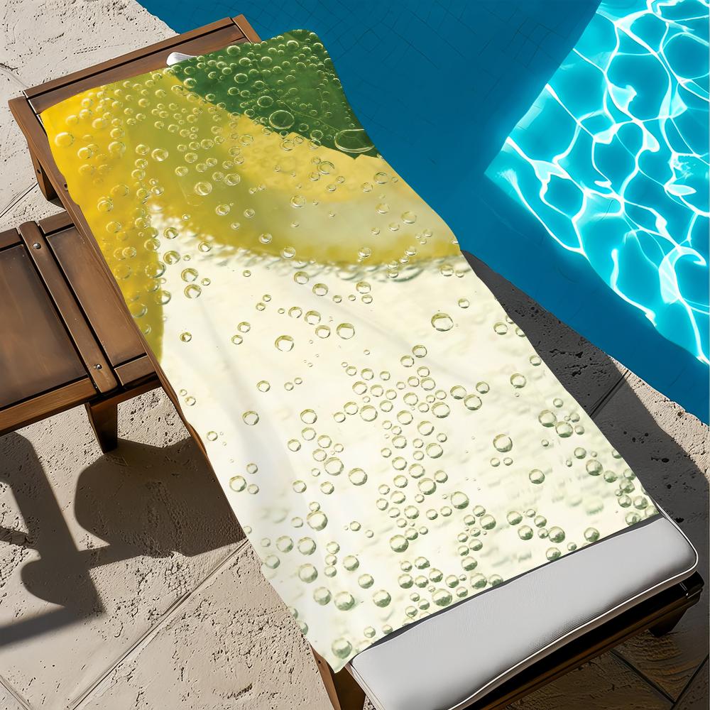 Fruits Serviette Lumineuse Plage Séchage Rapide Douce Serviettes de Piscine Cadeau pour Voyage Salle de Sport Douche Camping sports