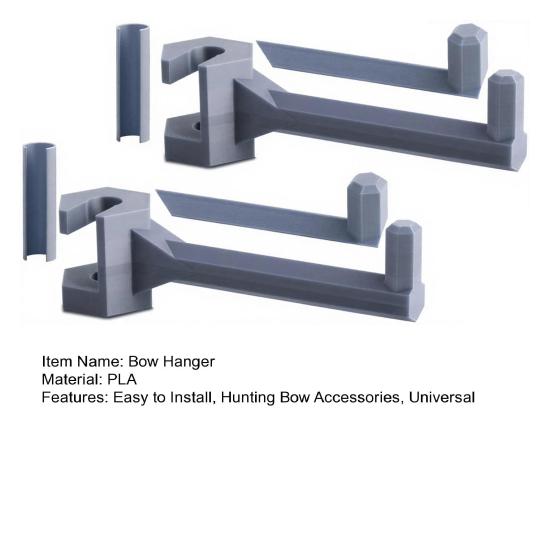 2Pcs Car Headrest Mount Bow Hanger Portable Universal SUV Truck Vehicle Outdoor Hunting Compound Recurve Bows Storage Hook Rack