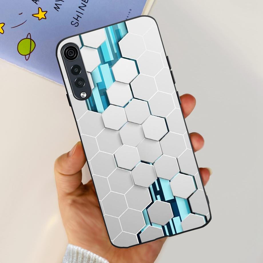 For LG Velvet 5G 4G / Velvet 5G UW Case Cute Cartoon Panda Flower Luxury Soft Silicon Phone Case Back Cover Capas