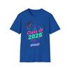 Class of 2026 Graduation T-Shirt | Graduating Student Tee | Mortarboard Design