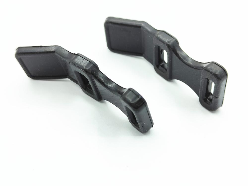 2×Rear Rack Door Rubber Straps 81309958680 For Honda TRX200/250/300/350 Fourtrax