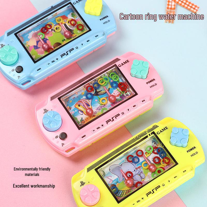 Children's Educational Water Ring Toy - Fun Game with Rope