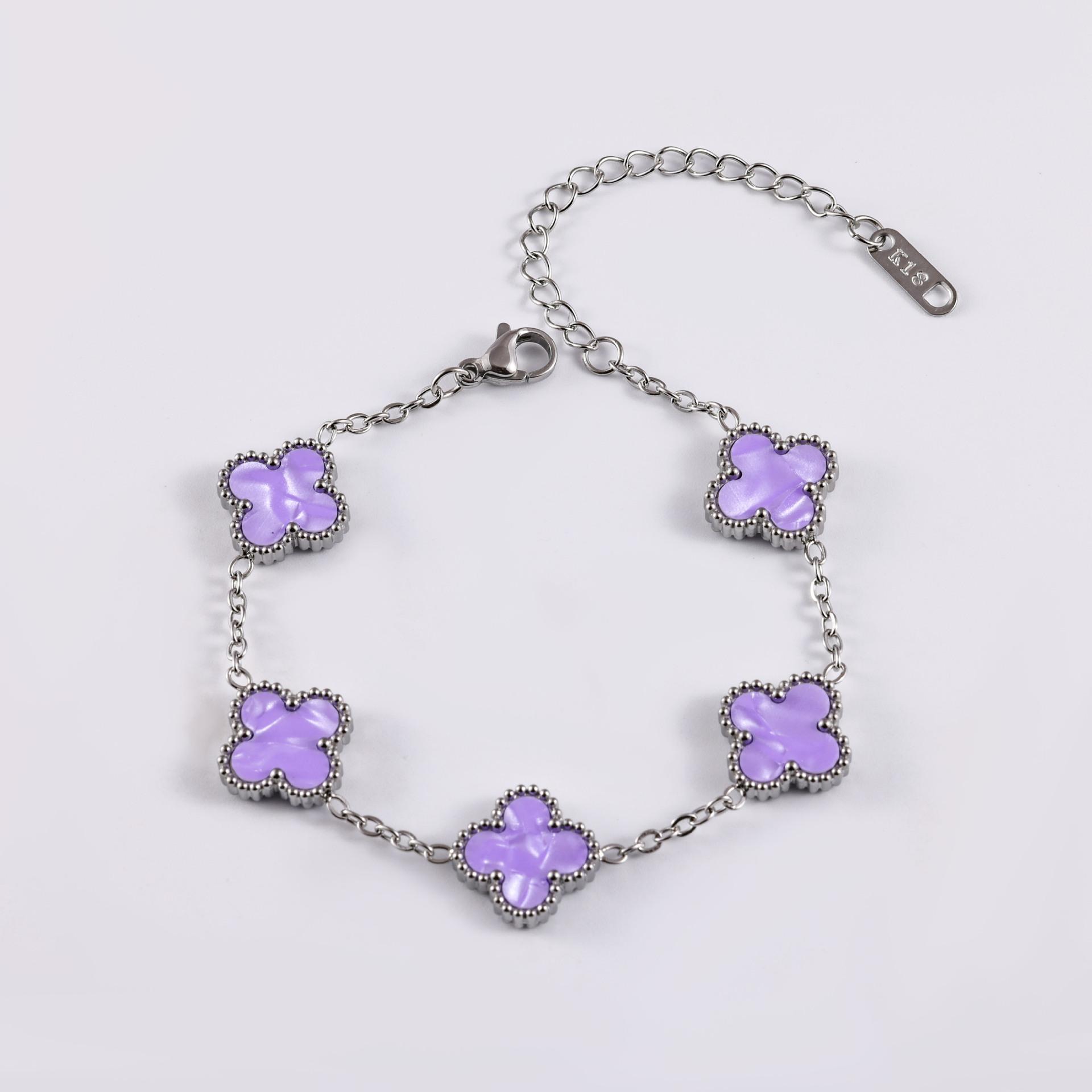 

Браслет цвета клевера, модные и трендовые украшения, высококачественные аксессуары