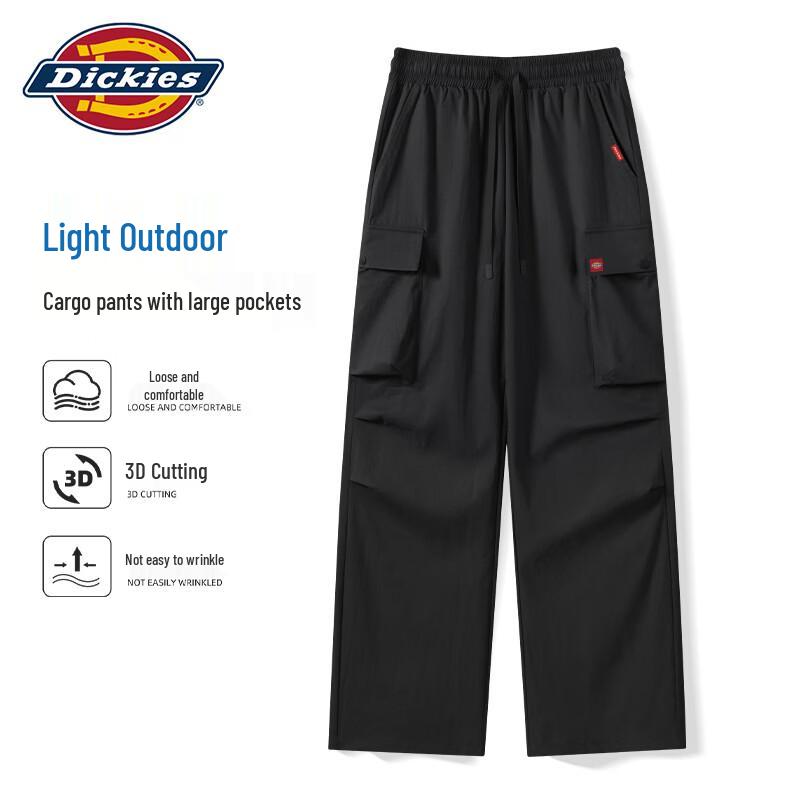 

Dickies Men s 2026 Summer Lightweight Cargo Parachute Pants 2XL