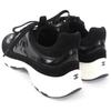 Pristine CHANEL Low cut sneakers COCO Mark black leather Women 37 G46609 Used