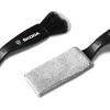 Car Interior Cleaning Soft Brush Tool Dust Remover Emblem For Skoda Fabia Superb Yeti Octavia Kodiaq Mk3 A4 A6 Auto Accessories  ZJ9