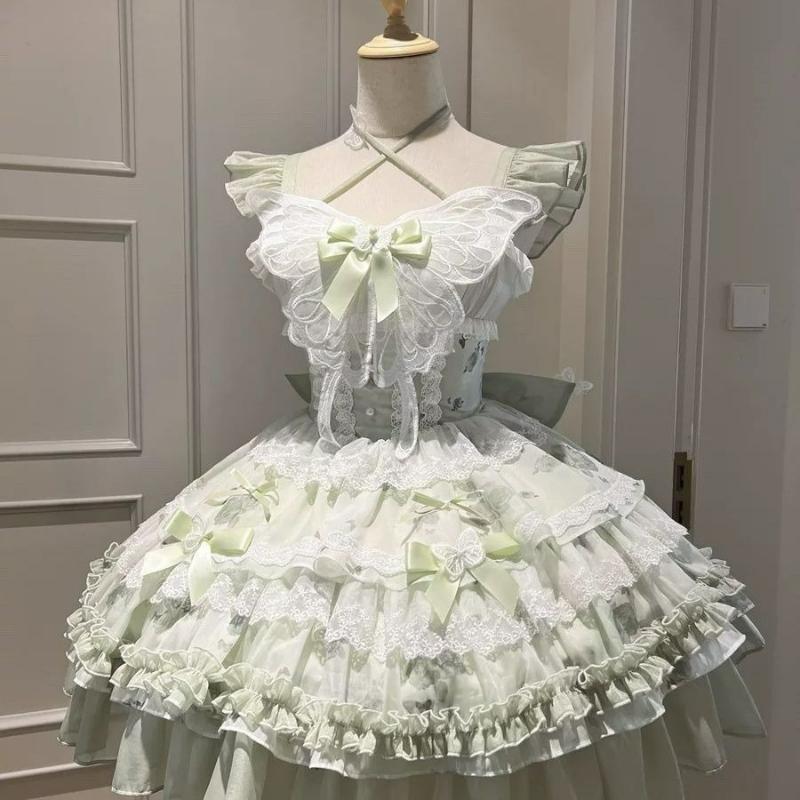 Japanese Floral Season Appointment White Green