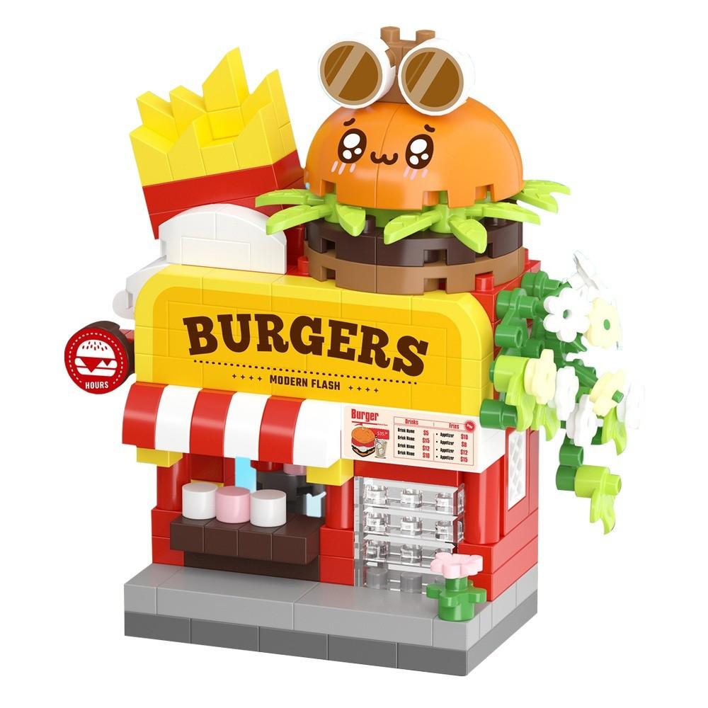 Micro Blocks Mini Shop Blocks Mini Micro Block Toys New City Building Blocks Birthday