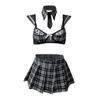 Kawaii Schoolgirl Costume Maid Outfits Sexy Cosplay Lingerie Erotic Hollow Out Temptation Skirt Student Uniform