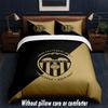 Valencia FC Design Bed Bedding Set 1 Duvet Cover + 2 Pillowcases Soft Breathable Household Bed Linens