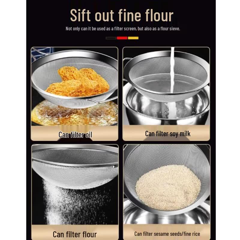 Fei Ang Stainless Steel Ultra-Fine Mesh Strainer