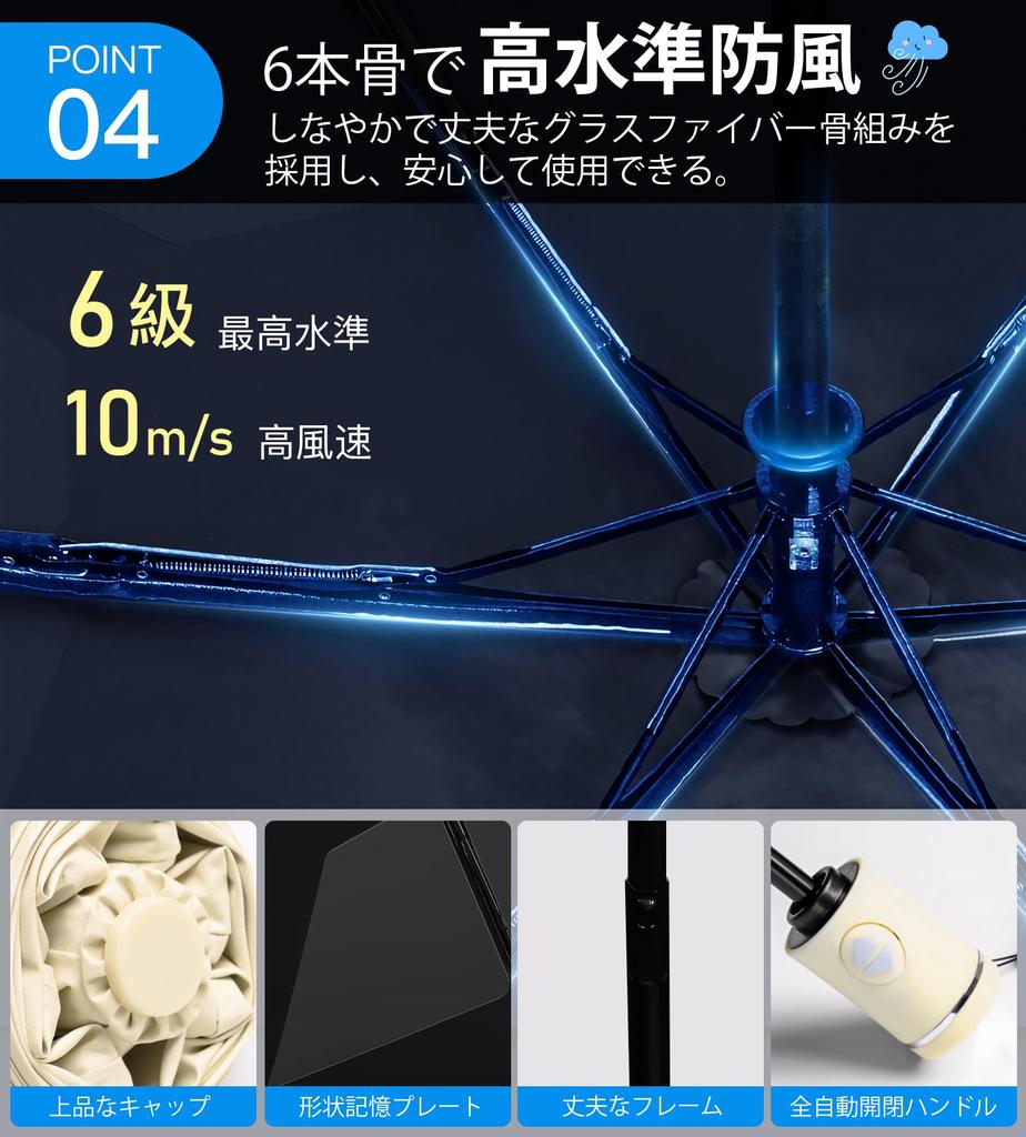 SEMTIM in 1 Shape Memory Folding UV Protection Full Light Automatic Suitable for Rain or Large 92cm Sun UV Folding Umbrella for Men and Women [Folds