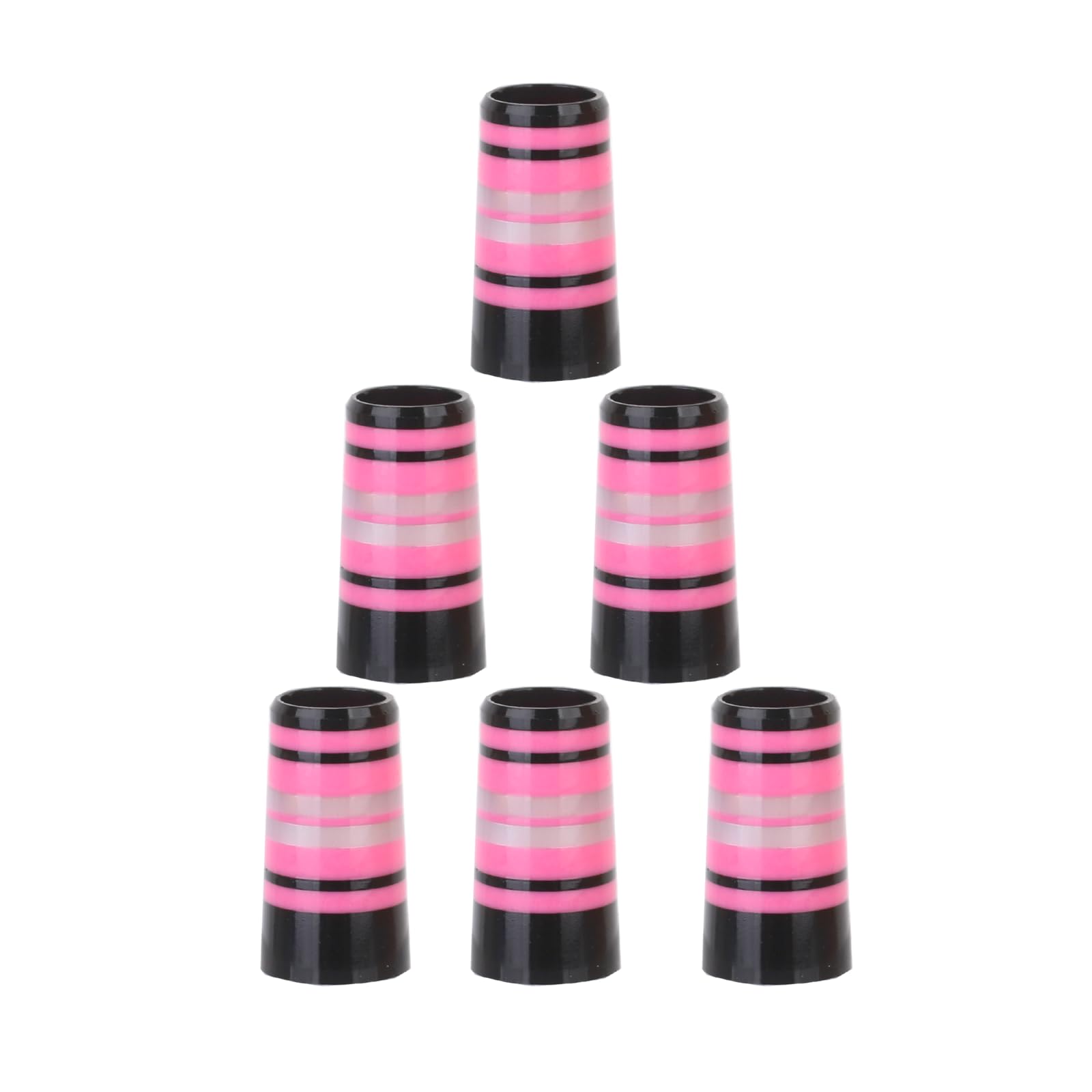 

Феррулы для гольф-айронов, совместимые со стальными конусными шафтами, параллельными шафтами, изготовленные из прочного АБС-материала, упаковка 10 штук, многокольцевые, 0,355 / 0,370 (Черный,