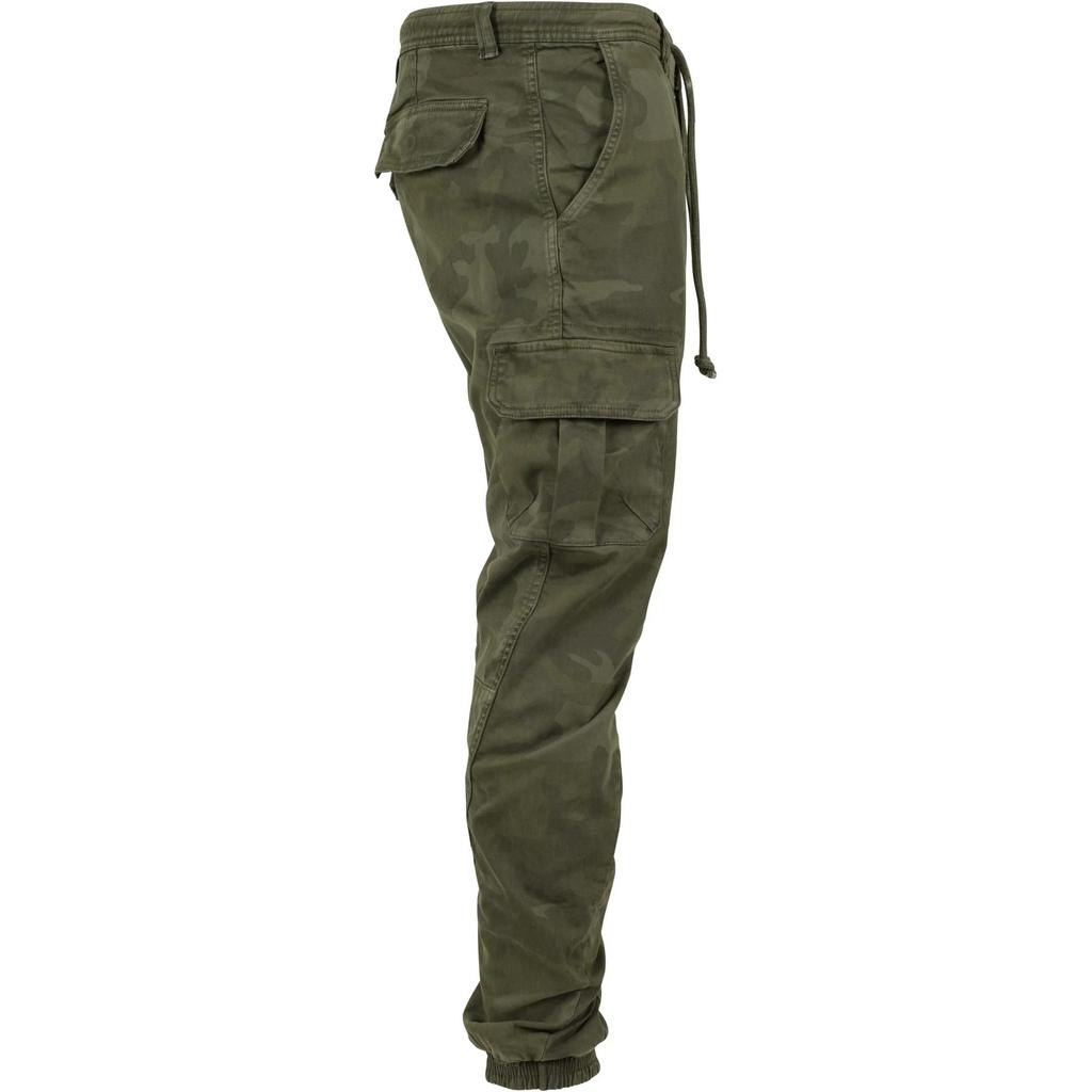 Urban Classics Mens Camo Cargo Jogging Bottoms