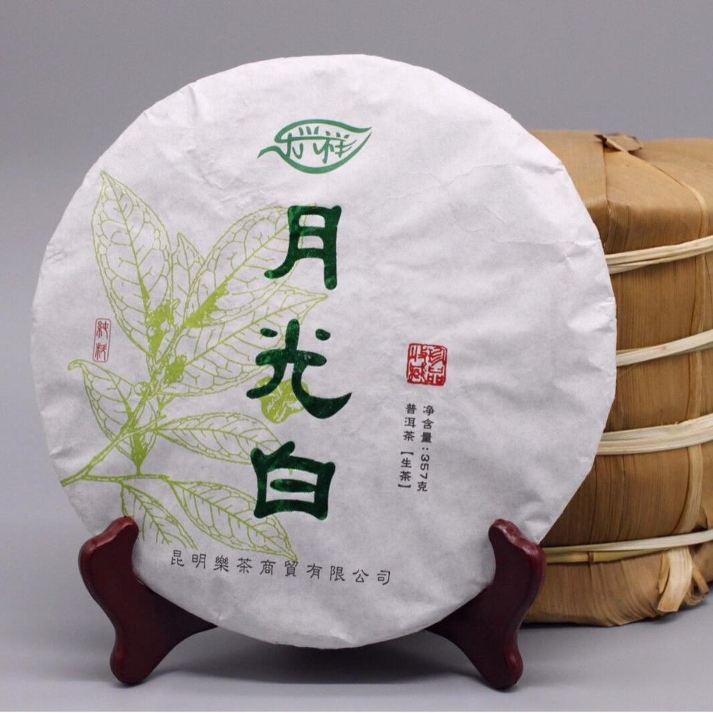 357g Raw Puer Moon White Pu-erh Tea Cake Dr. Puer Tea Moonlight Beauty Puer Tea