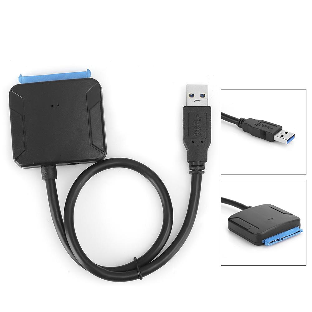 SATA to USB 3.0 Cable 2.5/3.5 inches Square HDD SSD Hard Drive Converter Line Adapter