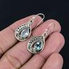 Blue Topaz Gemstone Earrings Solid 925 Sterling Silver Handmade Earrings Jewelry Gift For Women And Girls E-132