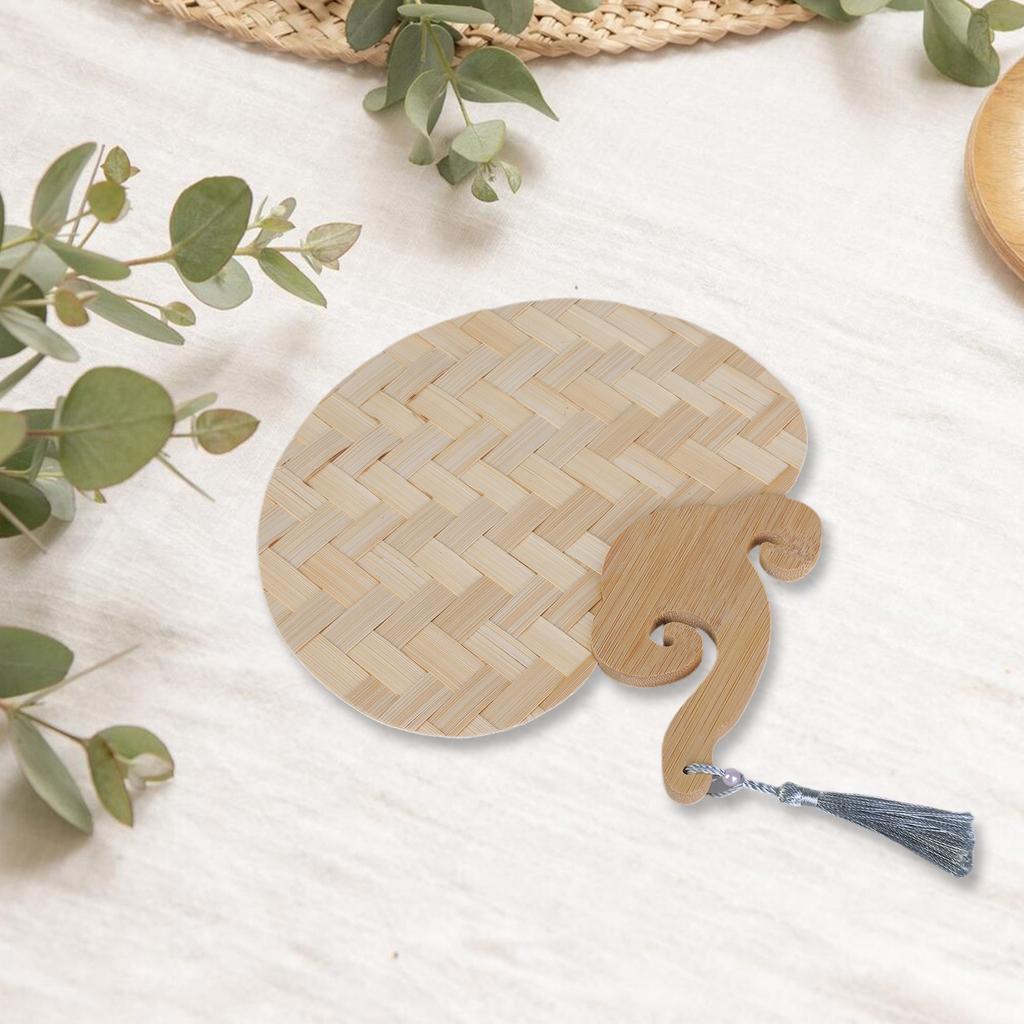 Bamboo Hand Fan Vintaged Fan Wall Decoration for Wall Art and Gift Giving for Weddings Birthday Party Gift