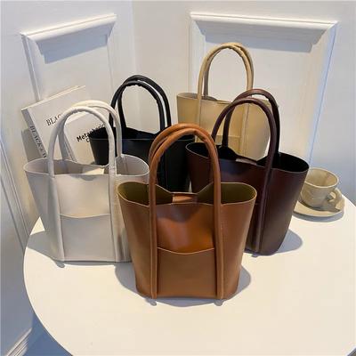 Leisure Women Crossbody Bags Fashionable Casual Texture Bucket Bag Tote Bag Designer Bags Mother Kids Bags