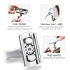 Adjustable Bottle Cap Opener Stainless Steel Lids Off Jar Labor-saving Screw Can Opener for Kitchen Gadget Manual Bottle Opener