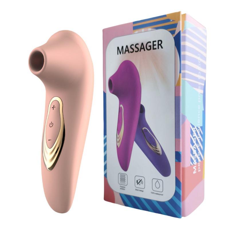 Vibrator zum Rosensaugen für Frauen & Brustpumpe mit kraftvoller Klitoris- und G-Punkt-Stimulation für Paare
