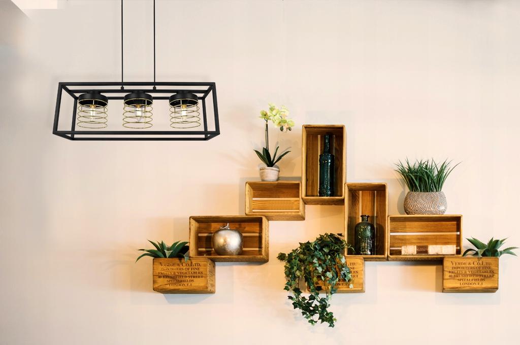 HANGING LAMP CAGE ELEGANT METAL LAMP SHADE