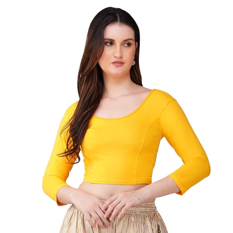 Fressia Fabrics Womens Cotton Stretchable Readymade