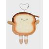 Briskstyle Lächeln Brot Puppe Airpod Münzbörse Schlüsselanhänger Schlüsselring
