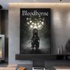 Temný lovec B-Bloodborne Herní plakát HD umění lepicí na zeď vodotěsný domov obývací pokoj ložnice bar estetická dekorace