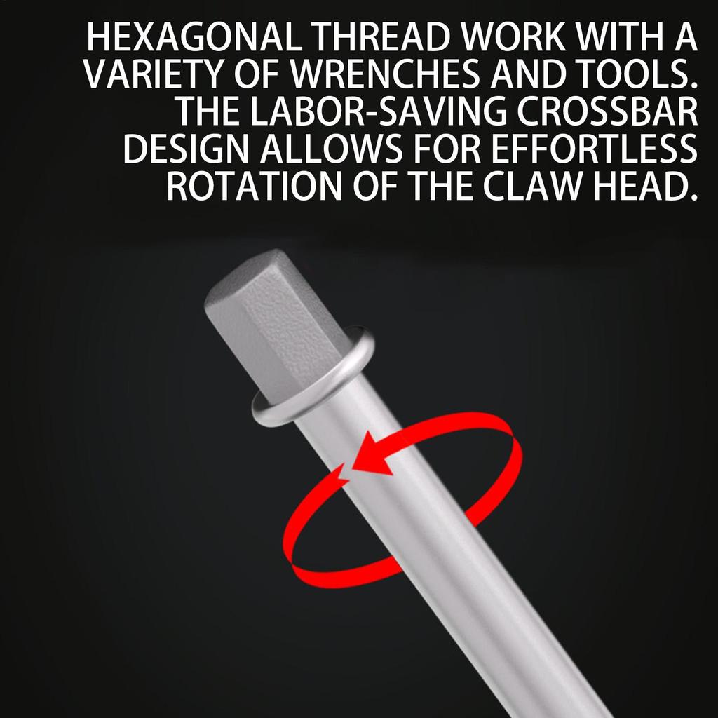 Double Head Bearing Puller, Heavy-Duty Tractor Tool, Auto Garage Mechanic Workshop Gear Installation Shaft Extraction Repair