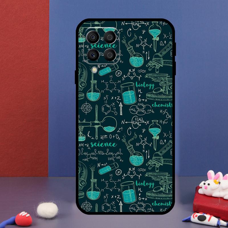 Biology and Chemistry For Samsung Galaxy M12 M13 M33 M23 M53 M15 M55 M31 M51 M14 M34 M54 M20 M32 M52 Phone Case
