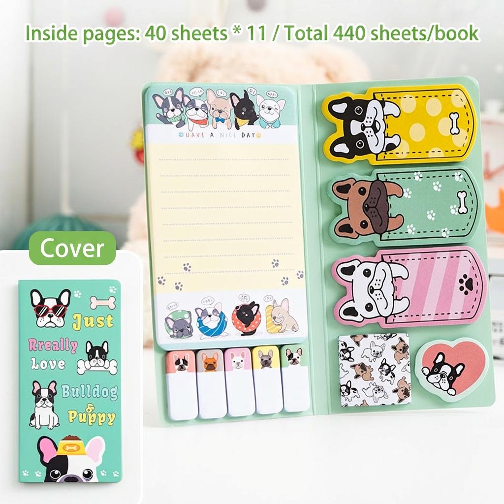 Scrapbooking Sticky Notes Cute Adhesive Stickers Journal Decoration Stickers Lovely Classification Marking Labels For Notes