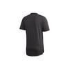 Adidas Tan Tec 2 Soccer Training Breathable Sports Tee Men Tops Dark-Grey FS7181