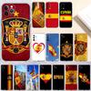 Spain Flag Transparent Phone Case for Motorola Moto E22I E22S E22 E32 E40 E7 E7I G Plus Power Play Stylus G22 G14