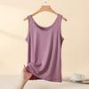 Plus Size L to 4XL Lace O-Neck Tank Tops Women's Lace Trim Camisole Bralette Casual Daily Layering Underwear Sleeveless Tee Tops