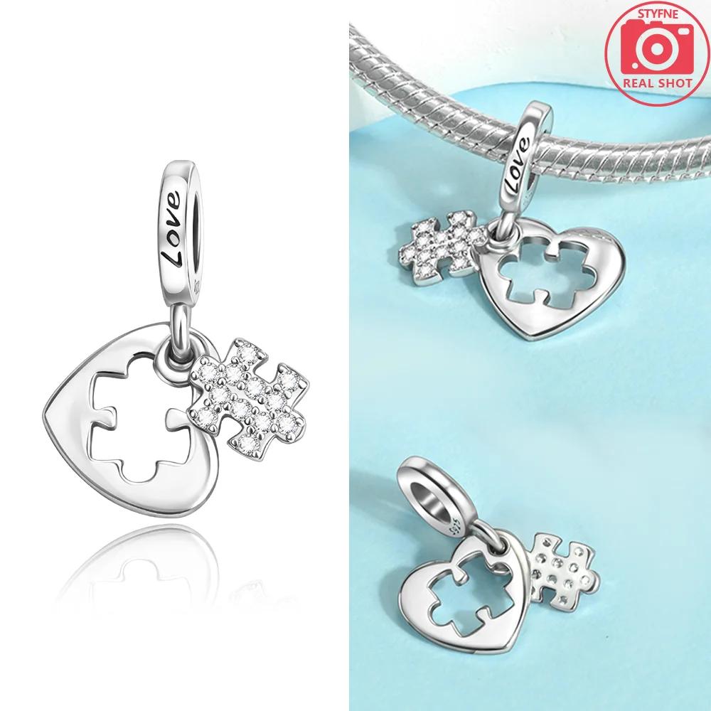 

Simple Hollow Pendants Moon Heart Copper Genuine Charms Bead Fits Bracelets Women Jewellery DoItYourself ValentineS Day Gifts Accessories